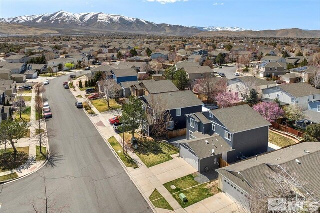 7753 Tulear St, Reno, NV 89506 - aerial perspective of suburban area with mountains