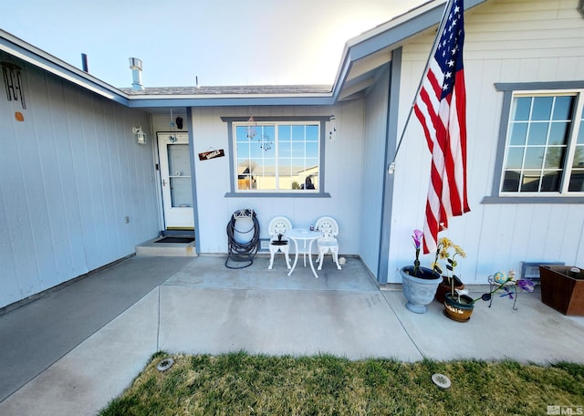 495 Burntwood St, Fallon, NV 89406 - property entrance featuring a patio area
