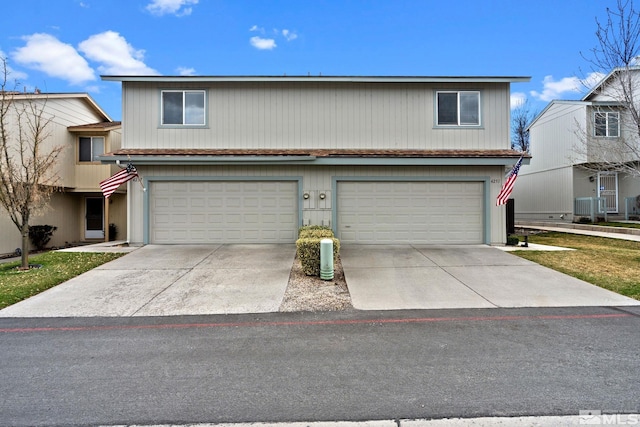 4251 Furgerson Ranch Rd, Carson City, NV 89701 - traditional-style home featuring concrete driveway, an attached garage, and central AC unit