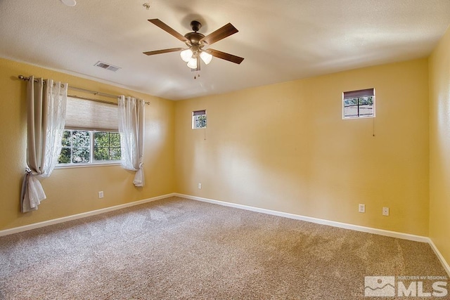 2078 Tivoli, Sparks, NV 89434 - spare room featuring a ceiling fan, carpet flooring, and baseboards