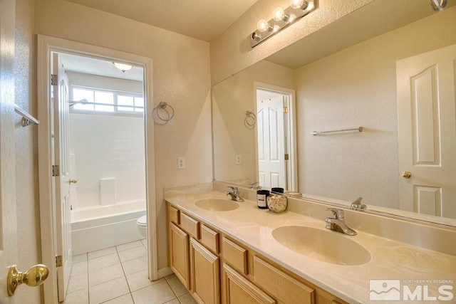 2078 Tivoli, Sparks, NV 89434 - full bath featuring tile patterned flooring, double vanity, and toilet