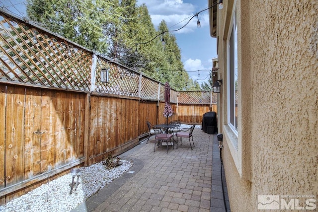 2078 Tivoli, Sparks, NV 89434 - view of patio / terrace featuring outdoor dining area and fence