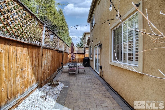 2078 Tivoli, Sparks, NV 89434 - view of patio featuring fence and outdoor dining area