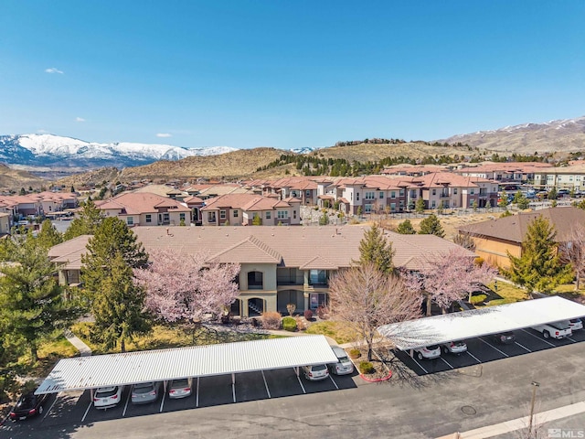 6850 Sharlands Ave # W2137, Reno, NV 89523 - aerial view of residential area with mountains
