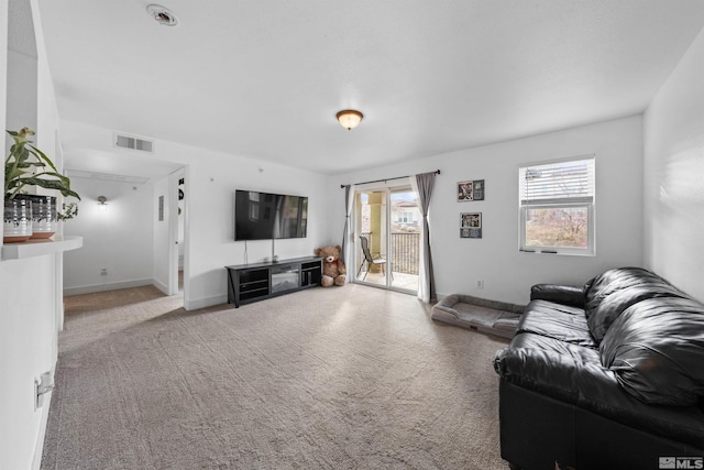 6850 Sharlands Ave # W2137, Reno, NV 89523 - living room with carpet flooring and baseboards