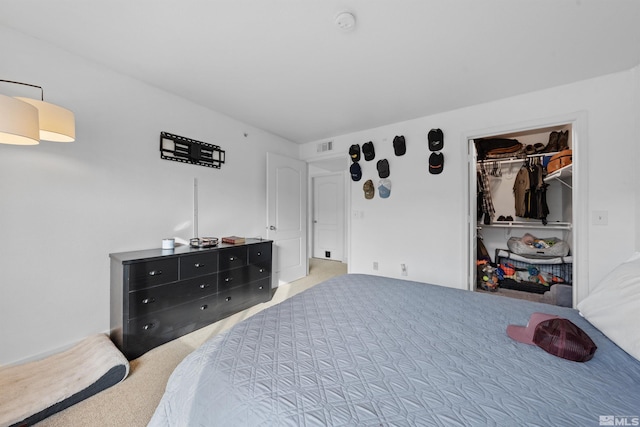 6850 Sharlands Ave # W2137, Reno, NV 89523 - bedroom featuring a spacious closet, carpet, and a closet