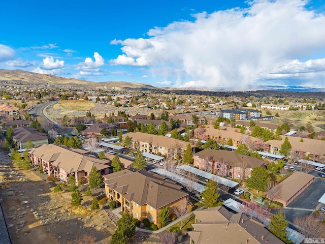 6850 Sharlands Ave # W2137, Reno, NV 89523 - aerial perspective of suburban area with a mountainous background