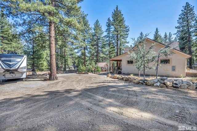 16375 Callahan Rd, Reno, NV 89511 - view of property exterior featuring stucco siding