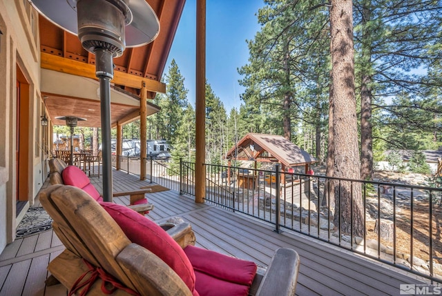 16375 Callahan Rd, Reno, NV 89511 - view of deck