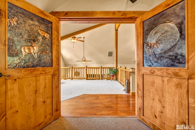 16375 Callahan Rd, Reno, NV 89511 - corridor featuring carpet and an upstairs landing