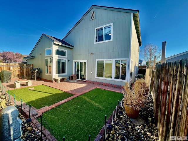 3131 Winter Rose Cir, Reno, NV 89502 - back of property with a patio