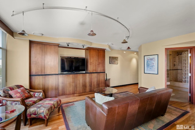 280 Island Ave Apt 802, Reno, NV 89501 - living room with light wood finished floors