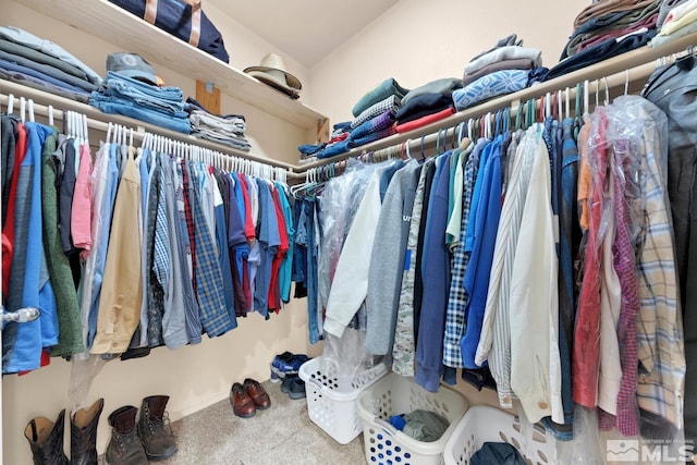 5310 Village Meadows Dr, Sparks, NV 89436 - walk in closet with carpet floors