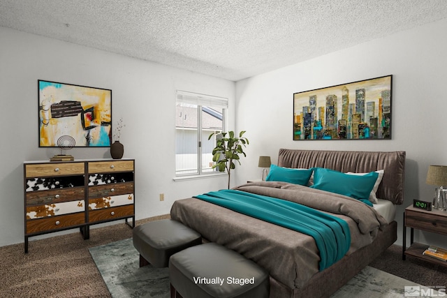 4604 Neil Rd Unit 122, Reno, NV 89502 - carpeted bedroom featuring a textured ceiling