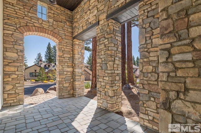 20605 Parc Foret Dr, Reno, NV 89511 - view of patio / terrace with covered porch