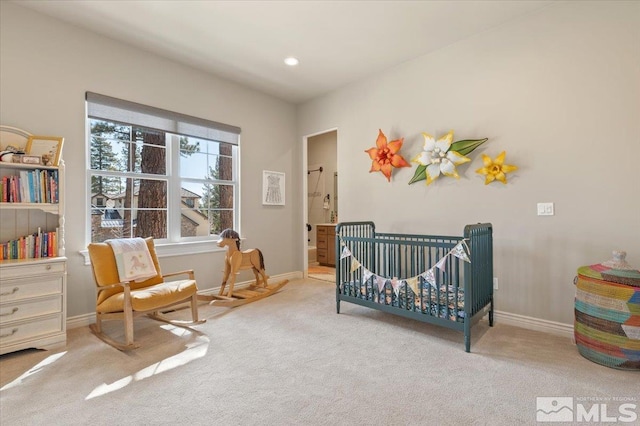 20605 Parc Foret Dr, Reno, NV 89511 - bedroom with carpet, baseboards, and recessed lighting