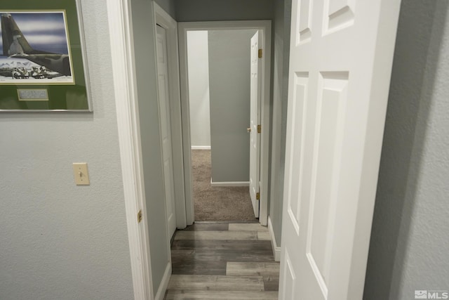 4806 Lincoln Ct, Carson City, NV 89706 - corridor featuring wood finished floors and baseboards