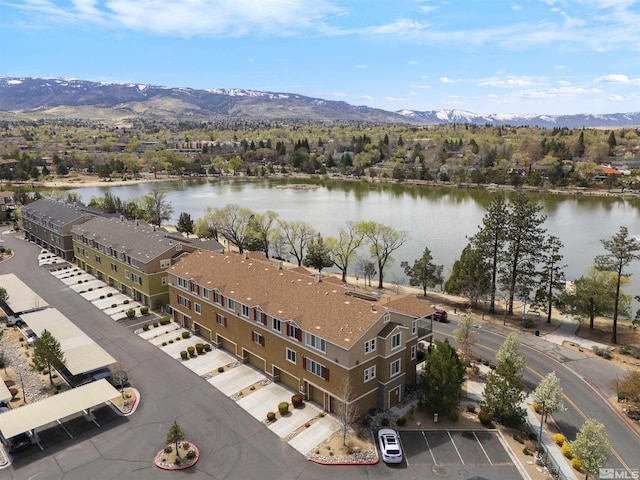 2490 Eastshore Pl, Reno, NV 89509 - bird's eye view of a water and mountain view