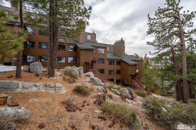 759 Boulder Ct Unit M, Stateline, NV 89449 - view of property featuring stairway