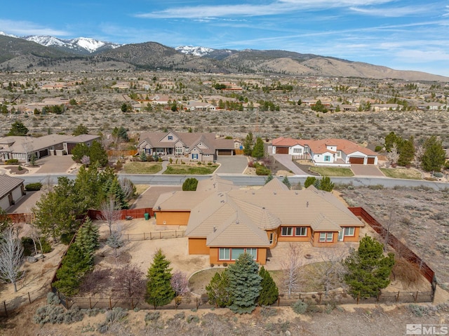 15355 Redmond Loop, Reno, NV 89511 - aerial view of residential area with a mountain backdrop