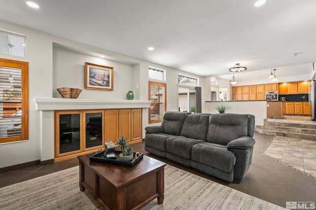 2116 Frisco Way, Sparks, NV 89434 - living area with tile patterned floors, recessed lighting, and baseboards