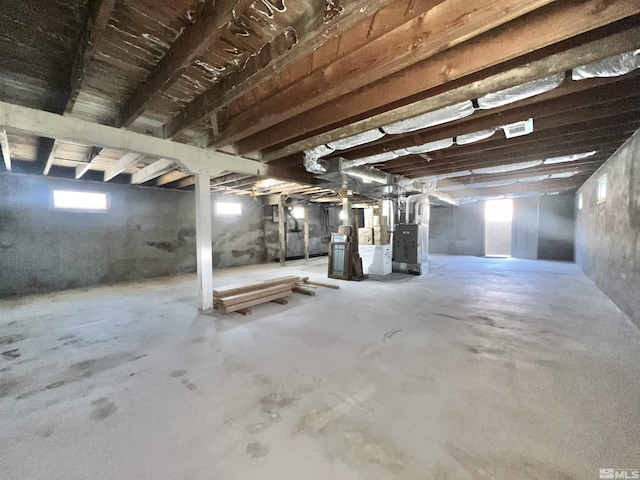 215 S Broad St, Battle Mountain, NV 89820 - basement featuring heating unit