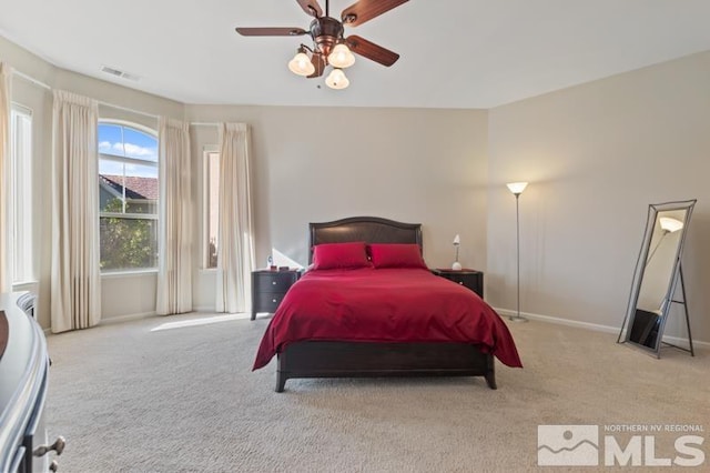 9900 Wilbur May Pkwy Unit 2704, Reno, NV 89521 - carpeted bedroom featuring ceiling fan and baseboards