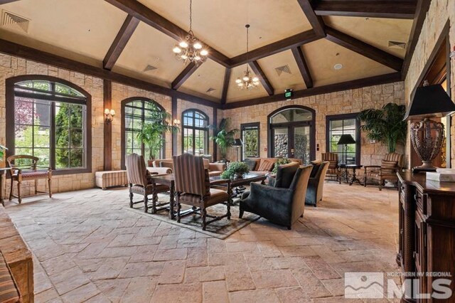 9900 Wilbur May Pkwy Unit 2704, Reno, NV 89521 - view of patio featuring french doors and outdoor lounge area