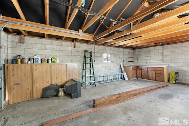 1541 I St, Sparks, NV 89431 - below grade area with concrete block wall
