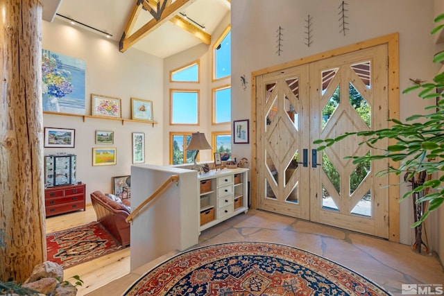 180 Nottingham Ct, Reno, NV 89511 - entryway with a towering ceiling and plenty of natural light