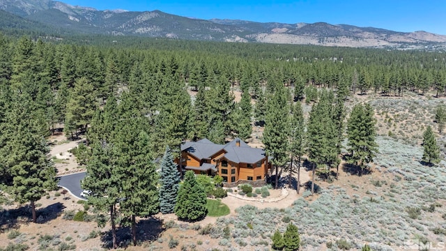 180 Nottingham Ct, Reno, NV 89511 - view of subject property with a forest and a mountain backdrop