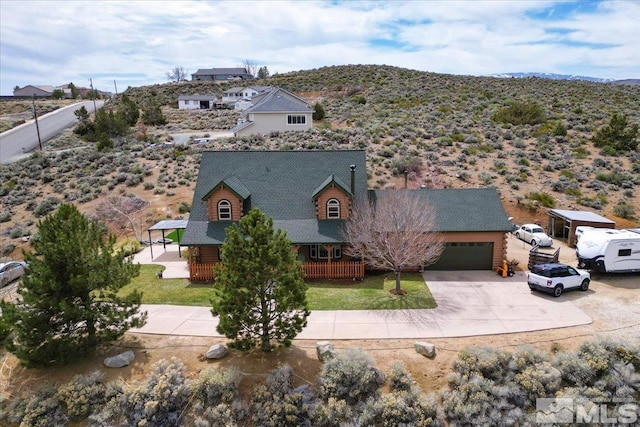 8705 Spearhead Way, Reno, NV 89506 - view of subject property featuring a mountain backdrop