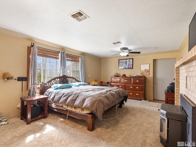 325 Stock Ln, Fernley, NV 89408 - bedroom featuring access to exterior and ceiling fan