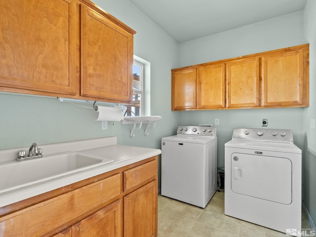 1974 Spring Rd, Fernley, NV 89408 - laundry room with cabinet space and washing machine and clothes dryer