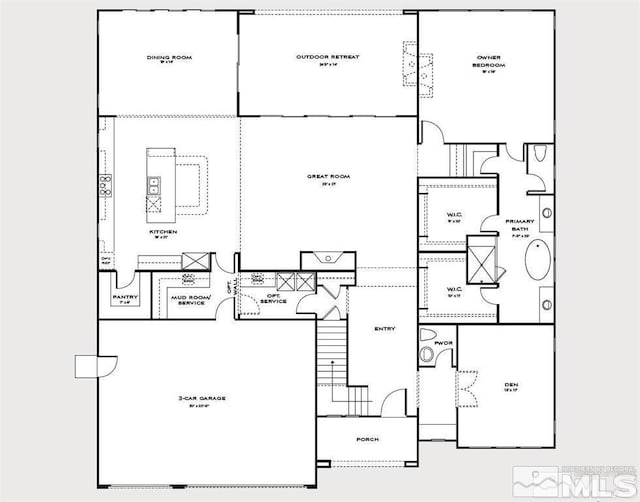 floor plan / room layout