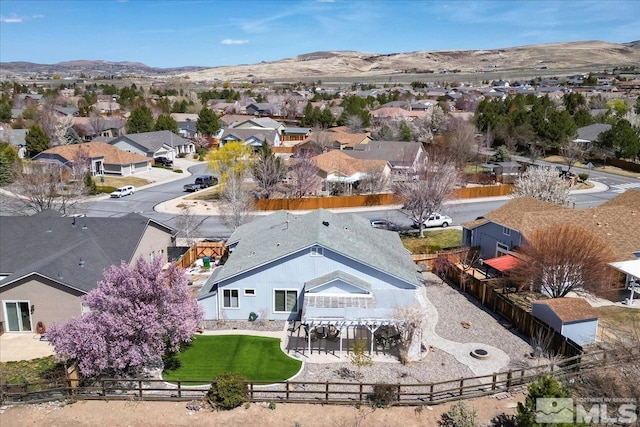 7871 Cantabria Dr, Sparks, NV 89436 - aerial perspective of suburban area featuring mountains