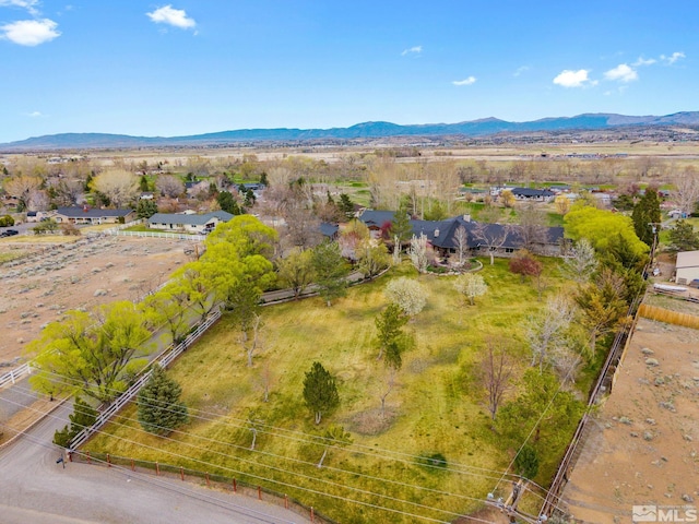 951 Riverview Dr, Gardnerville, NV 89460 - aerial view of residential area featuring mountains