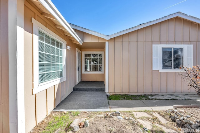 6735 Peppermint Dr, Reno, NV 89506 - entrance to property with board and batten siding