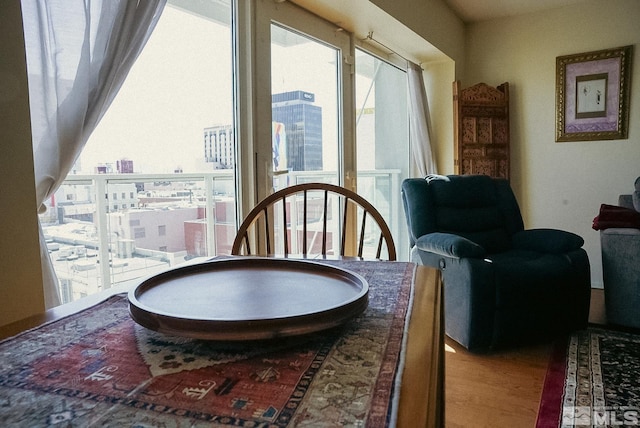 255 N Sierra St Unit 708, Reno, NV 89501 - sitting room featuring wood finished floors