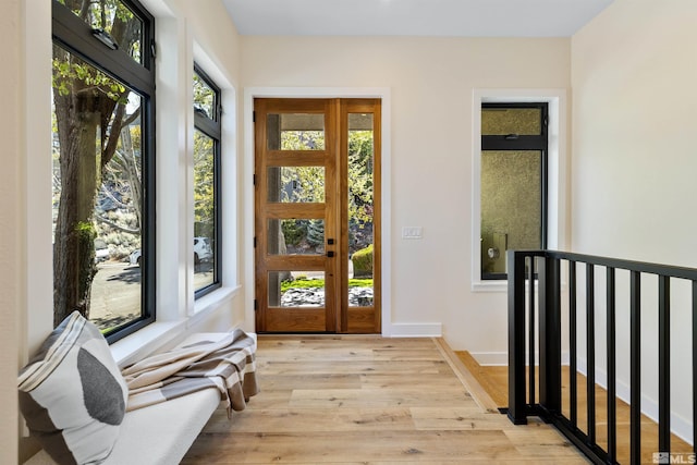 2531 Edgerock Rd, Reno, NV 89519 - foyer entrance with light wood-type flooring and baseboards