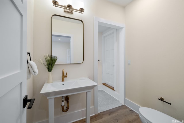 2531 Edgerock Rd, Reno, NV 89519 - bathroom with wood finished floors and toilet