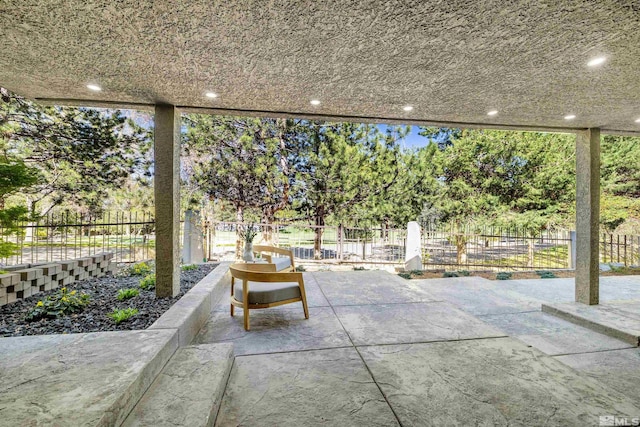 2531 Edgerock Rd, Reno, NV 89519 - view of patio / terrace with a fenced backyard