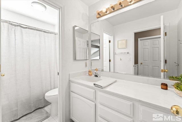 4776 Scenic Hill Cir, Reno, NV 89523 - full bath featuring toilet, vanity, and tile patterned flooring