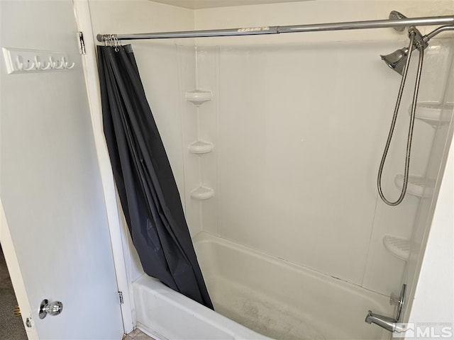 311 S Main St, Yerington, NV 89447 - full bath featuring shower / bath combination with curtain