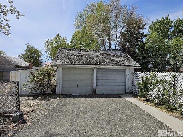 311 S Main St, Yerington, NV 89447 - detached garage with fence