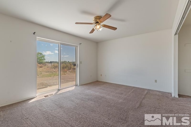 95 Hunter Park Way, Fallon, NV 89406 - carpeted empty room featuring a ceiling fan