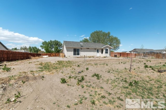 95 Hunter Park Way, Fallon, NV 89406 - back of house featuring a fenced backyard
