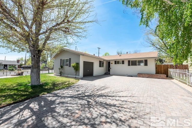 2441 Baxter, Sparks, NV 89431 - ranch-style home with a garage and decorative driveway