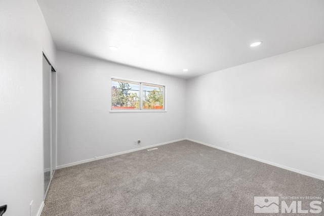 2441 Baxter, Sparks, NV 89431 - carpeted spare room with recessed lighting and baseboards