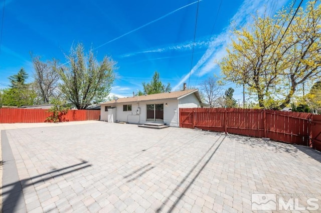 2441 Baxter, Sparks, NV 89431 - back of property with fence